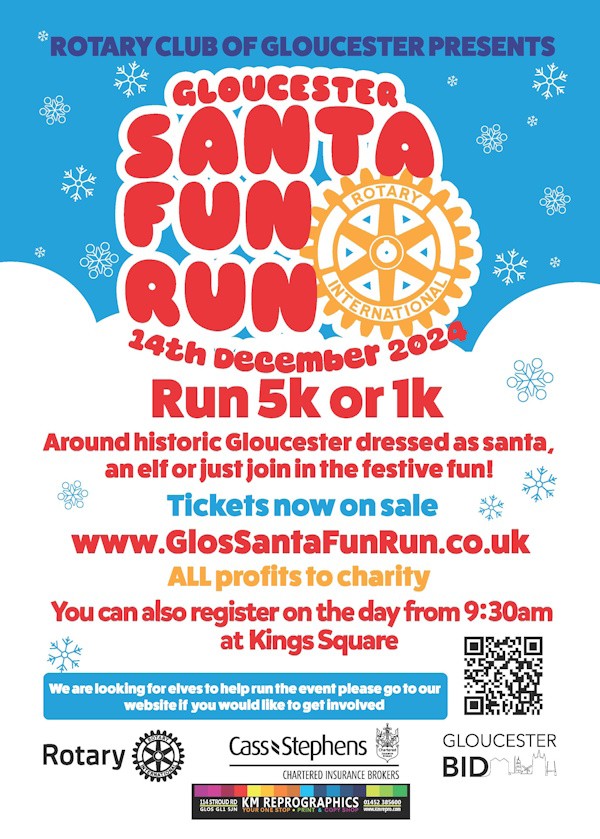 Glos Santa Fun Run #GlosSantaFunRun - 2024